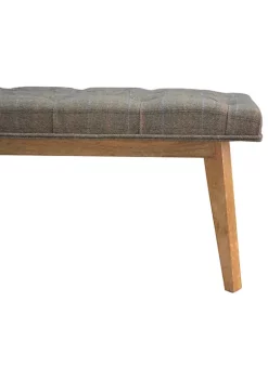 Artisan Furniture Multi Tweed Deep Button Hallway Bench -Outlet Artisan Furniture Store Belk 775