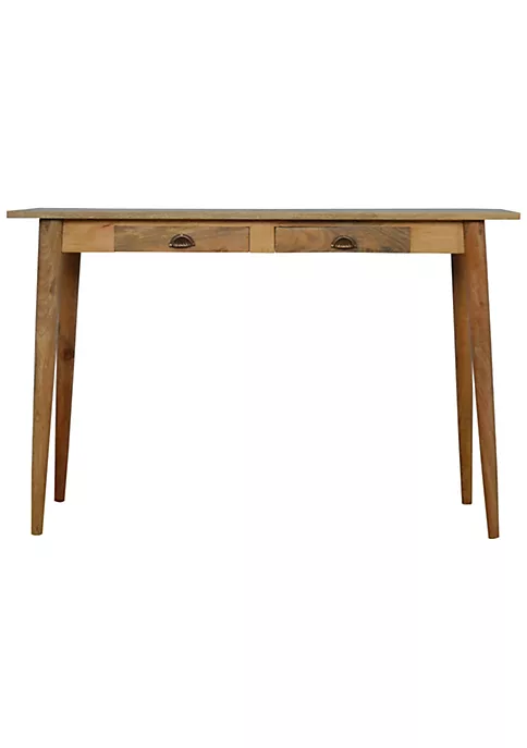 Artisan Furniture Nordic Style Writing Desk with 2 Drawers 6 Artisan Furniture Nordic Style Writing Desk with 2 Drawers - Image 6