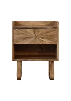 Artisan Furniture U-Shape Sunrise Bedside with Open Slot