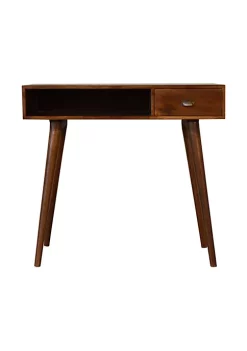 Artisan Furniture Solid Wood Chestnut Writing Desk with Open Slot 11 Artisan Furniture Solid Wood Chestnut Writing Desk with Open Slot -Outlet Artisan Furniture Store Belk 830