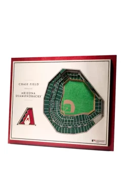 StadiumViews MLB Arizona Diamondbacks 5 Layer 3D Wall Art - Chase Field