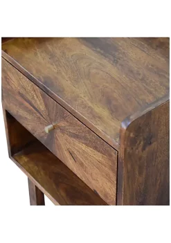 Artisan Furniture U-Chestnut Sunrise Bedside with Open Slot 10 Artisan Furniture U-Chestnut Sunrise Bedside with Open Slot -Outlet Artisan Furniture Store Belk 869