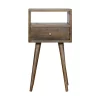 Artisan Furniture Mini Grey Washed Bedside