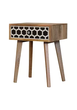 Artisan Furniture Bone Inlay Bedside with Tapered Legs 9 Artisan Furniture Bone Inlay Bedside with Tapered Legs -Outlet Artisan Furniture Store Belk 885