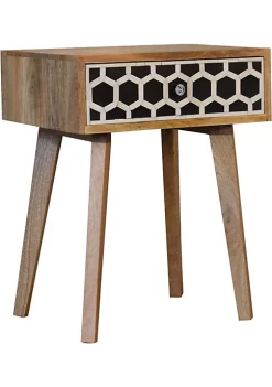 Artisan Furniture Bone Inlay Bedside with Tapered Legs 11 Artisan Furniture Bone Inlay Bedside with Tapered Legs -Outlet Artisan Furniture Store Belk 887