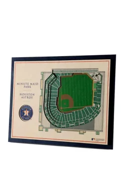StadiumViews MLB Houston Astros 5 Layer 3D Wall Art - Minute Maid Park