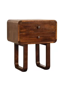 Artisan Furniture U-Curved Chestnut Bedside 8 Artisan Furniture U-Curved Chestnut Bedside -Outlet Artisan Furniture Store Belk 890