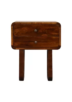 Artisan Furniture U-Curved Chestnut Bedside 11 Artisan Furniture U-Curved Chestnut Bedside -Outlet Artisan Furniture Store Belk 893