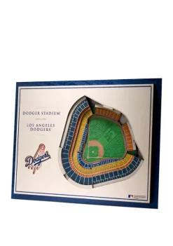 StadiumViews MLB Los Angeles Dodgers 5 Layer 3D Wall Art, Dodger Stadium