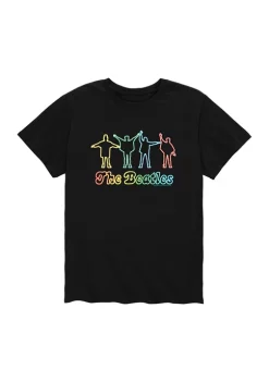 The Beatles Neon Graphic T-Shirt