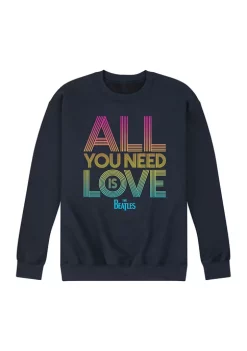 The Beatles Junior's All You Need Is Love Graphic Fleece Pullover