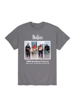 The Beatles Rooftop Concert Graphic T-Shirt