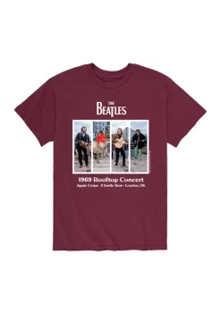 The Beatles Rooftop Concert Graphic T-Shirt -Outlet Artisan Furniture Store Belk 946