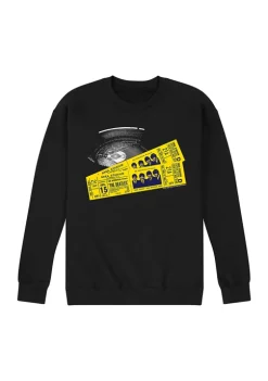 The Beatles Shea Ticket Graphic Fleece Pullover