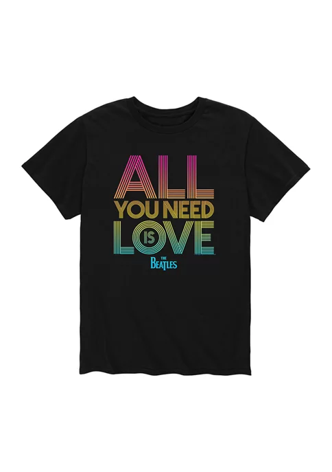 The Beatles Junior's All You Need Is Love Graphic T-Shirt 1 The Beatles Junior's All You Need Is Love Graphic T-Shirt